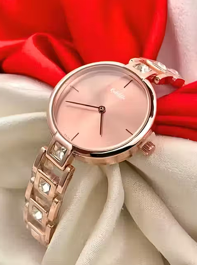 Peach Dial Women’s Watch