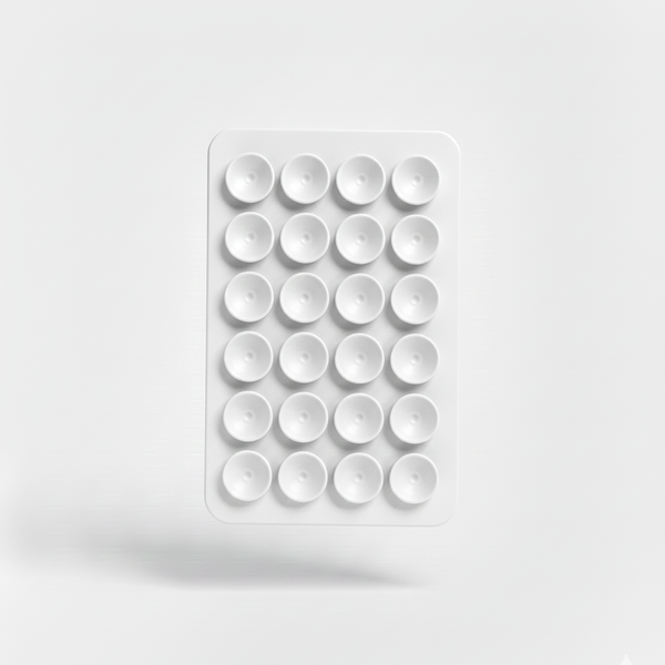 White Suction Phone Case