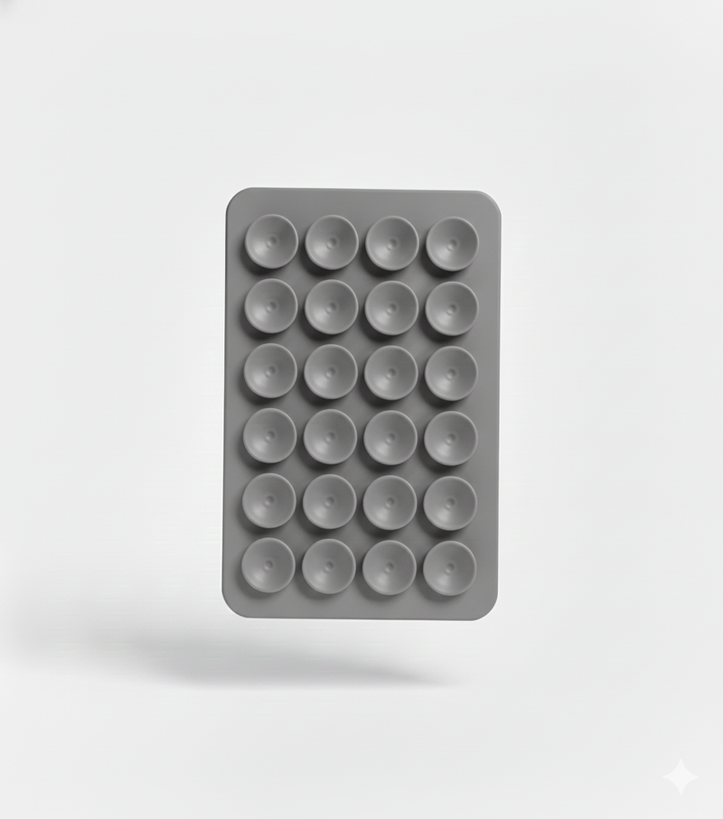 Grey Suction Phone Case